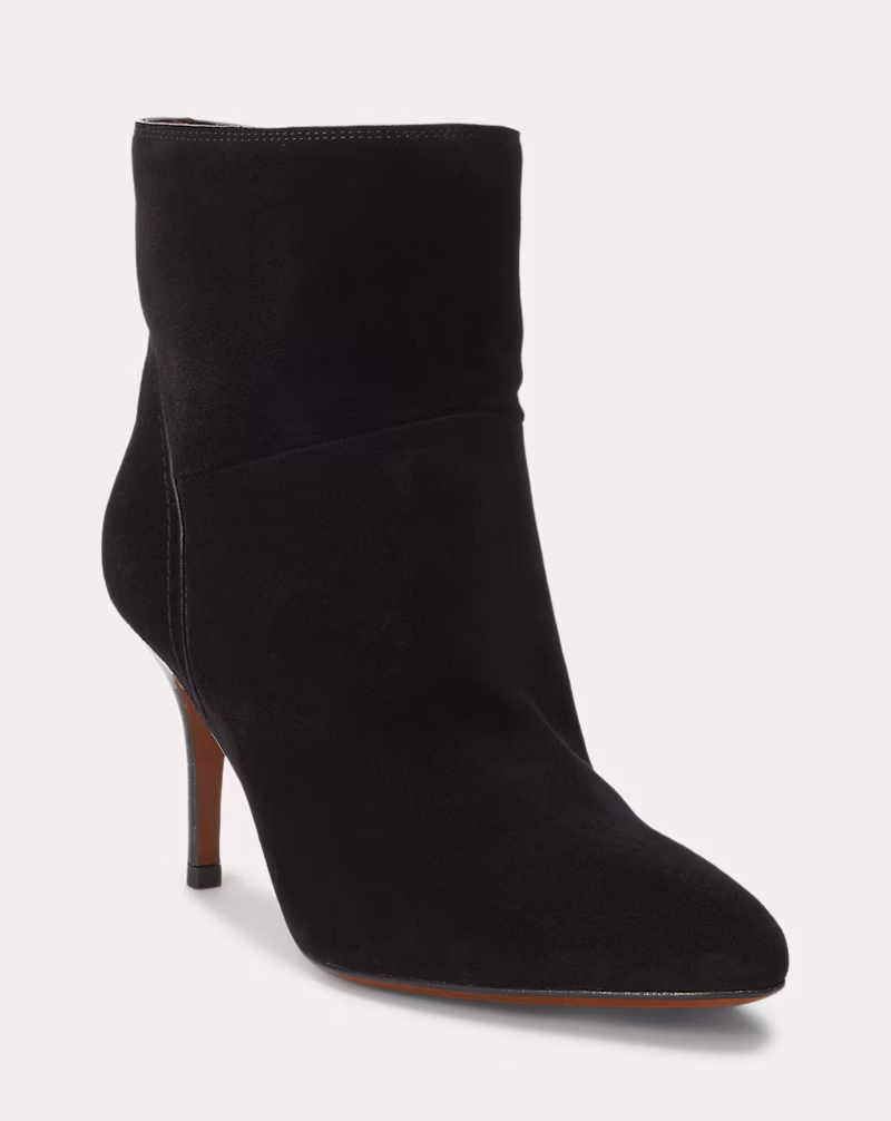 Sueded Calfskin Bootie