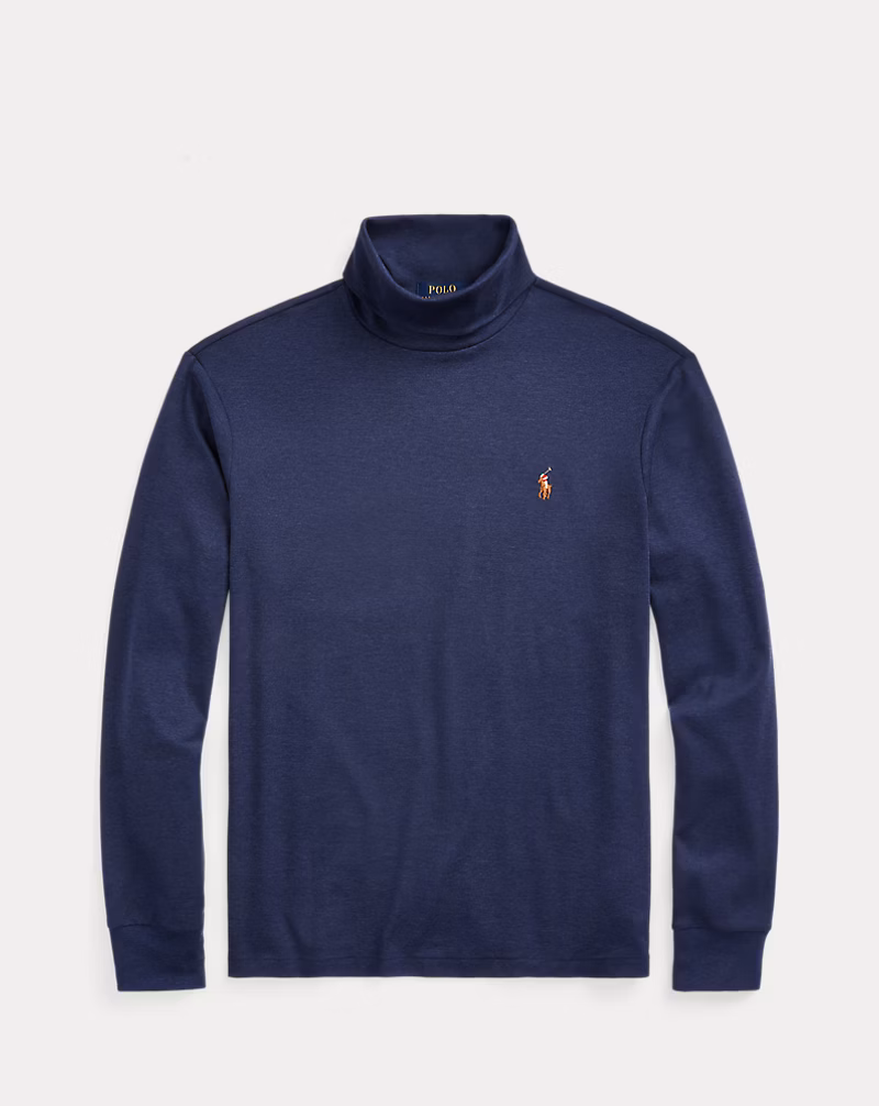 Soft Cotton Turtleneck