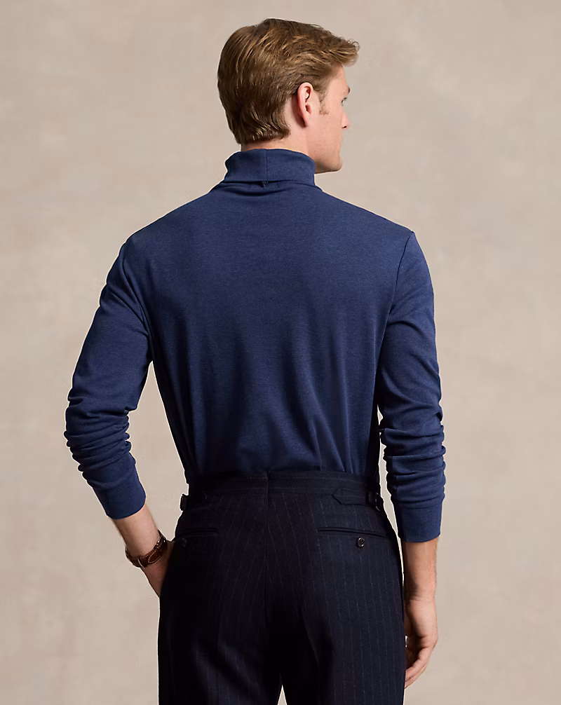 Soft Cotton Turtleneck