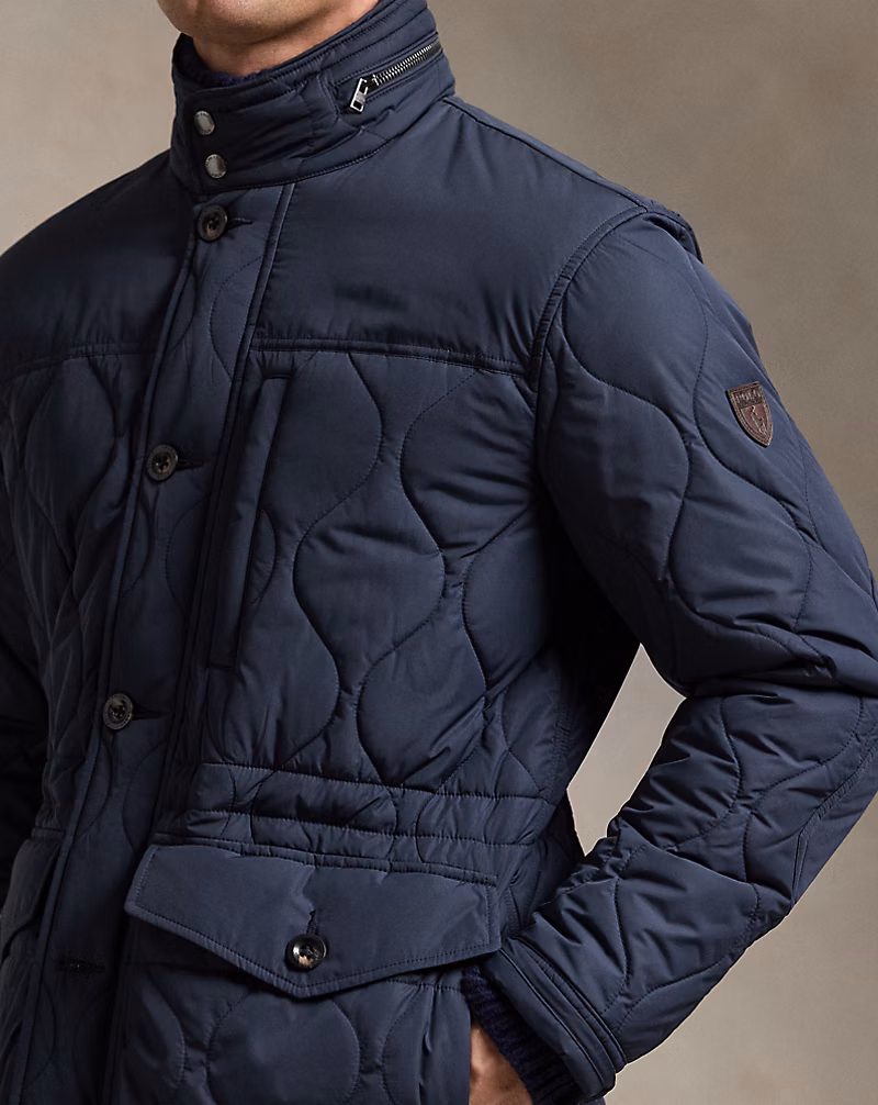 The Eastham Quilted Utility Jacket