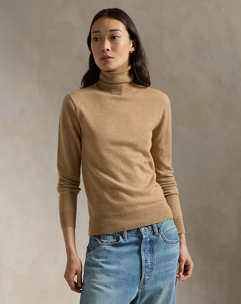 Slim Fit Cashmere Turtleneck