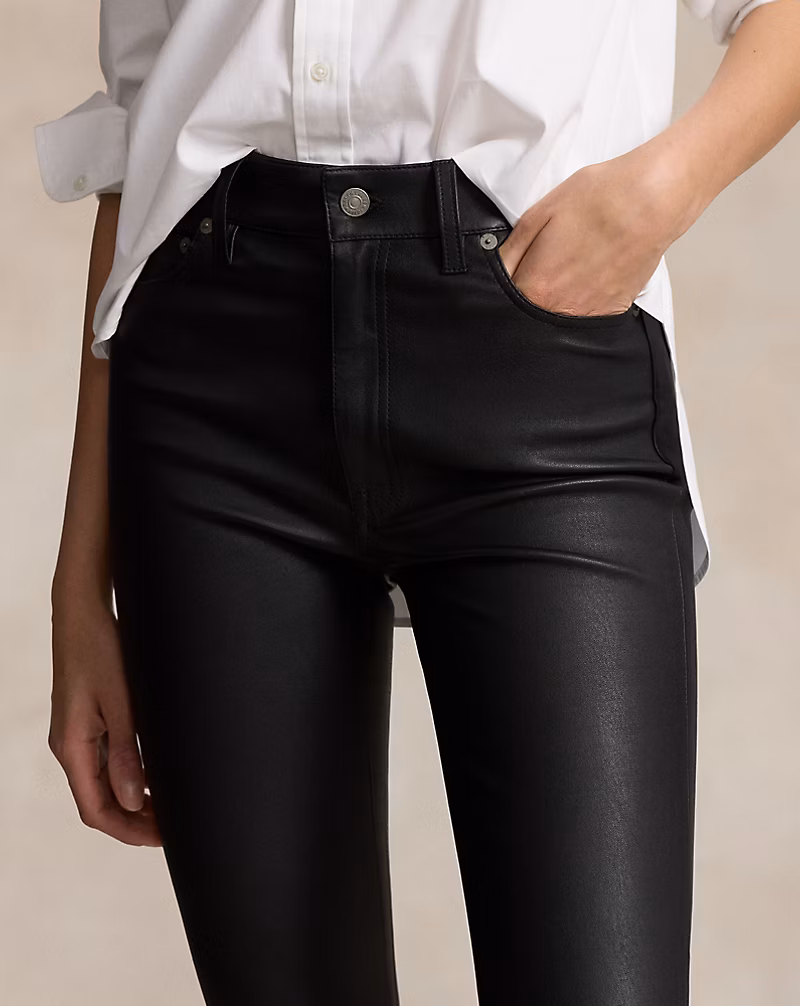Lambskin 5-Pocket Super-Slim Pant