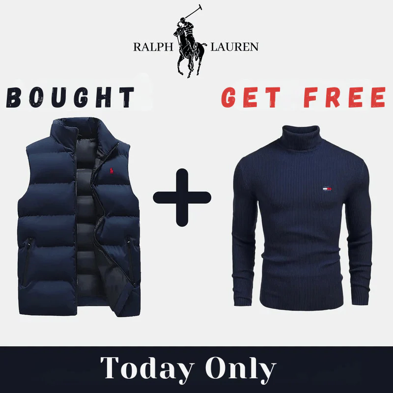 R&L Vest + Free Sweater (Inventory Clearance)
