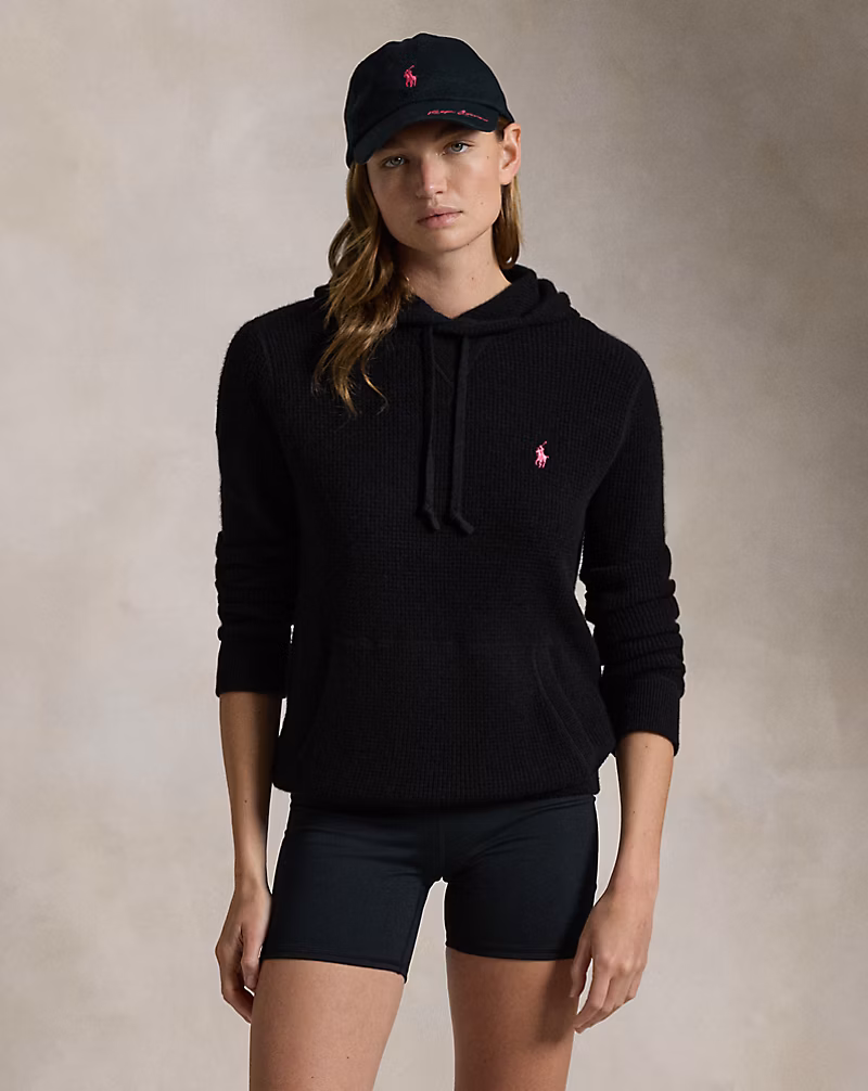 Ralph Lauren Pink Pony Washable Cashmere Sweater