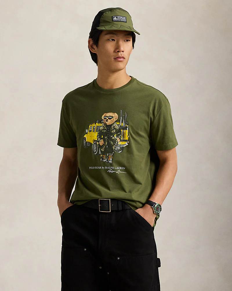 Classic Fit Polo Bear Jersey T-Shirt