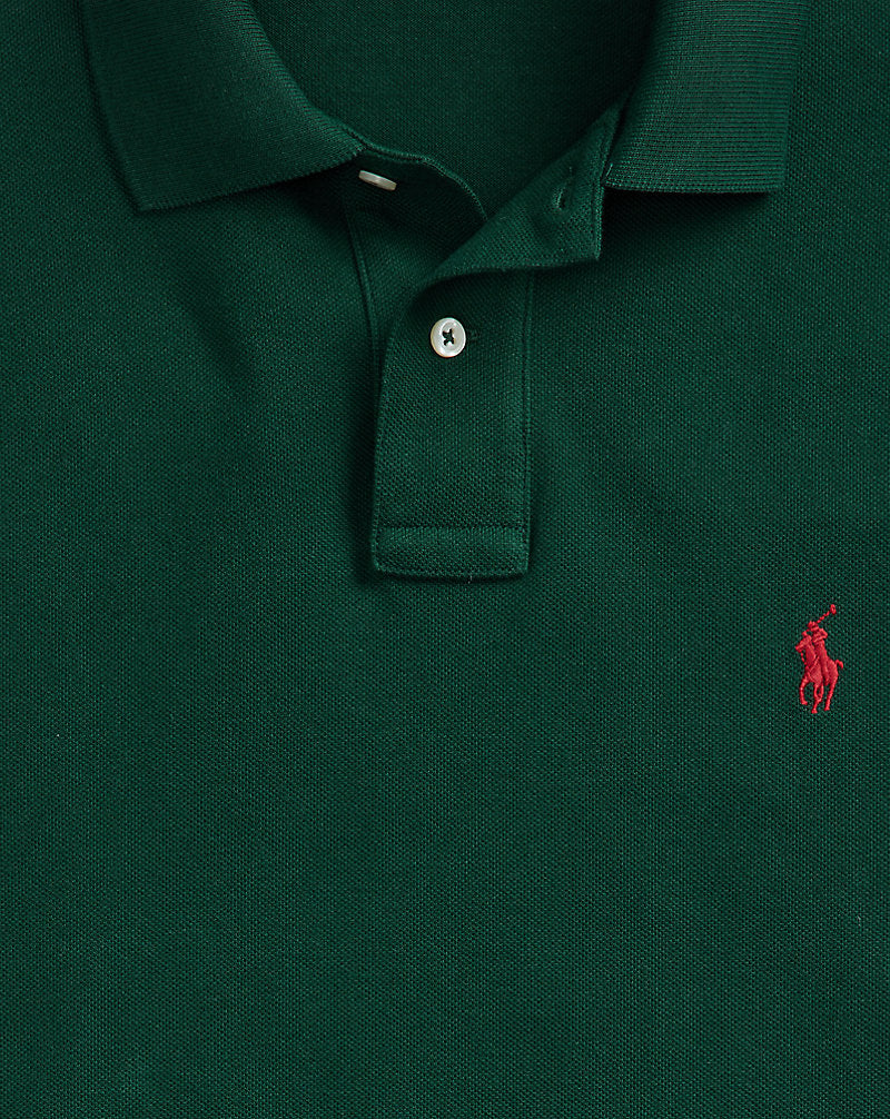 Custom Slim Fit Mesh Polo