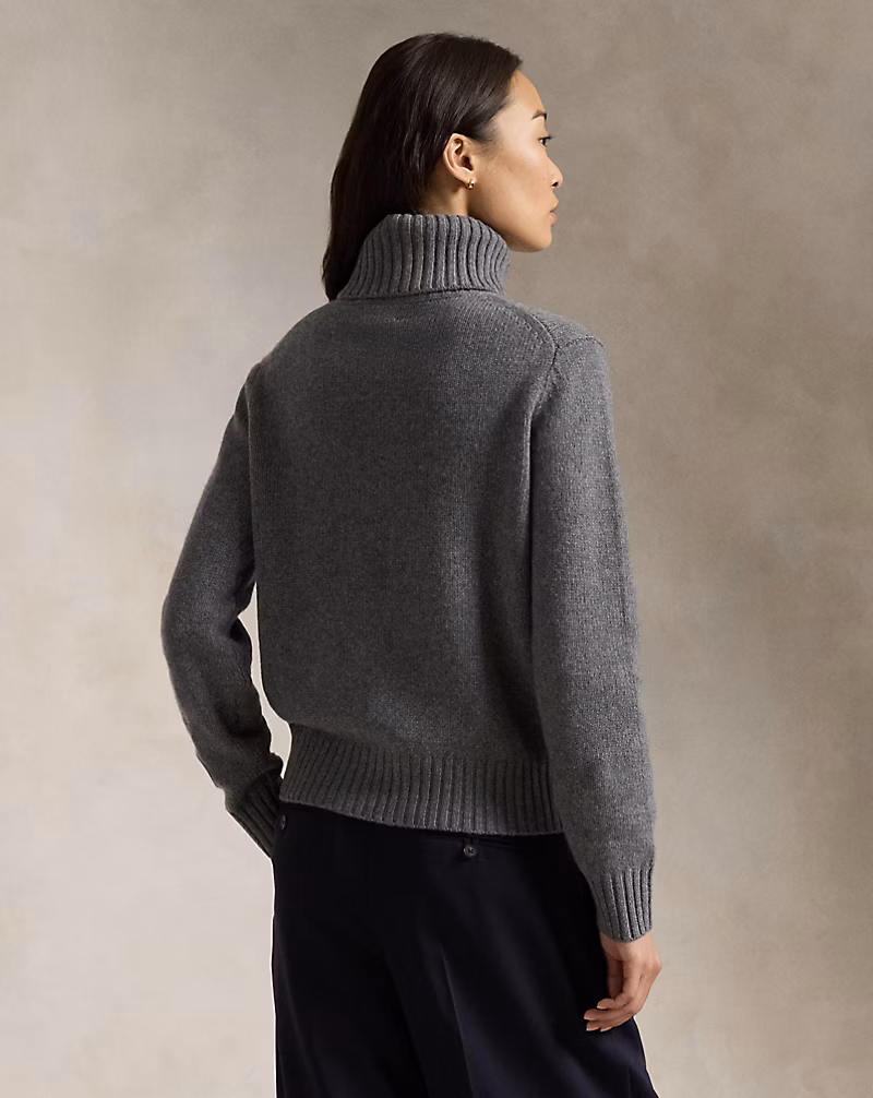 Wool Turtleneck Sweater