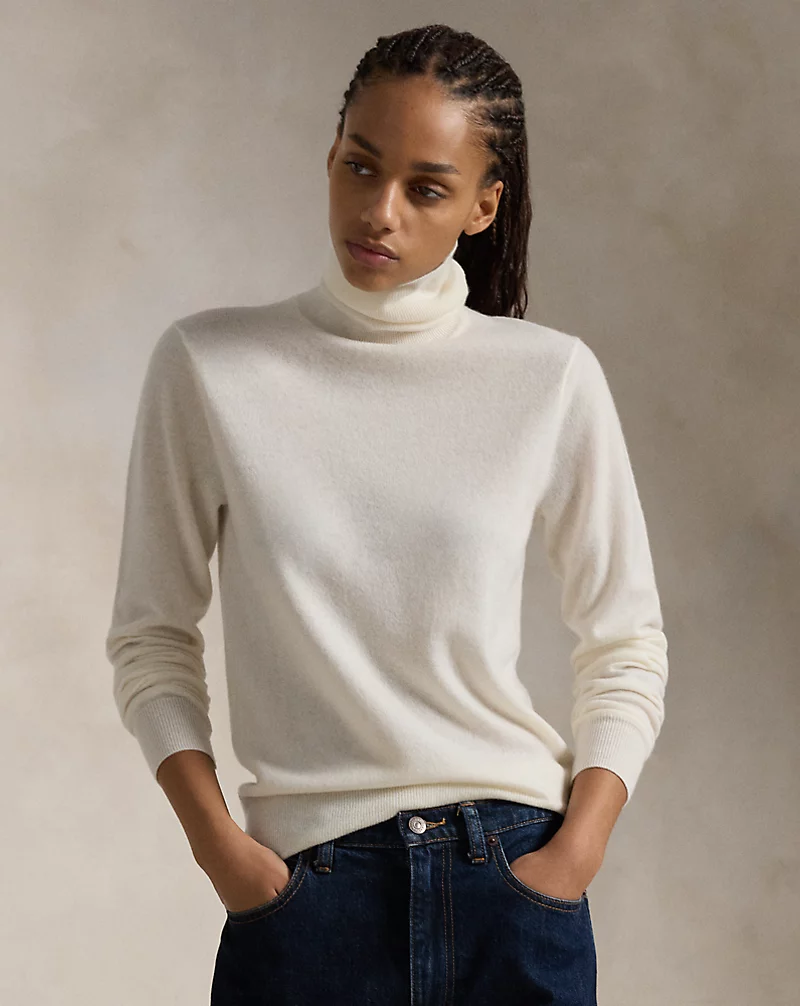 Slim Fit Cashmere Turtleneck