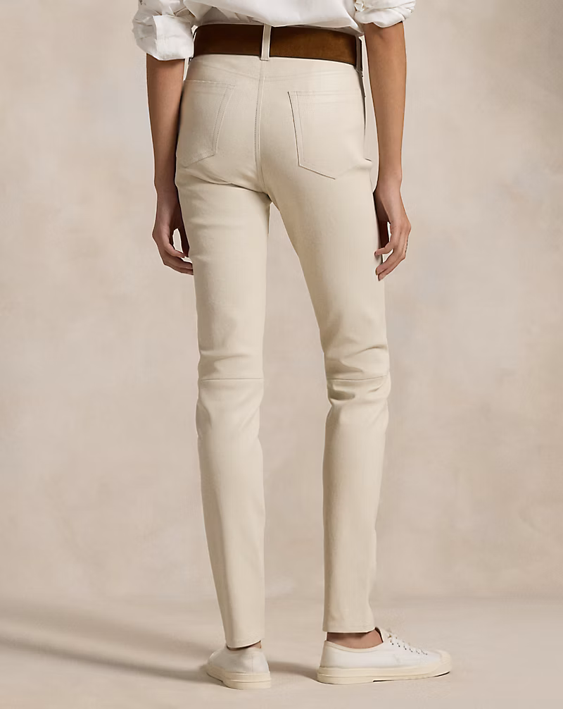 Lambskin 5-Pocket Super-Slim Pant