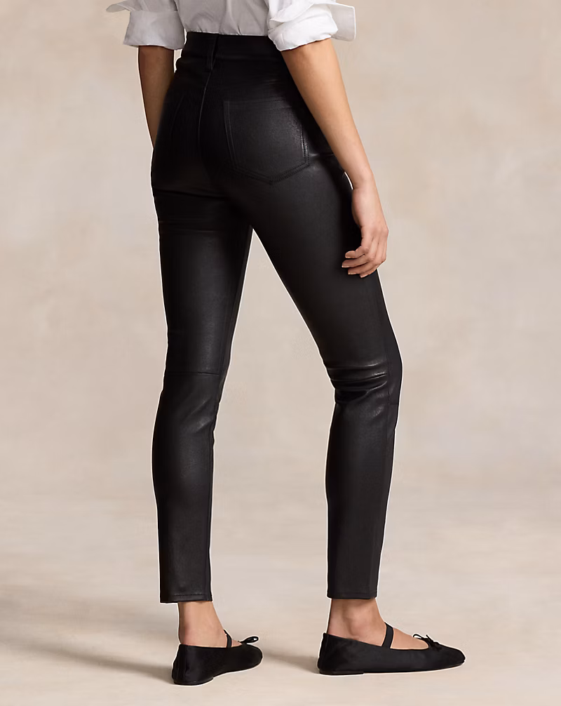 Lambskin 5-Pocket Super-Slim Pant