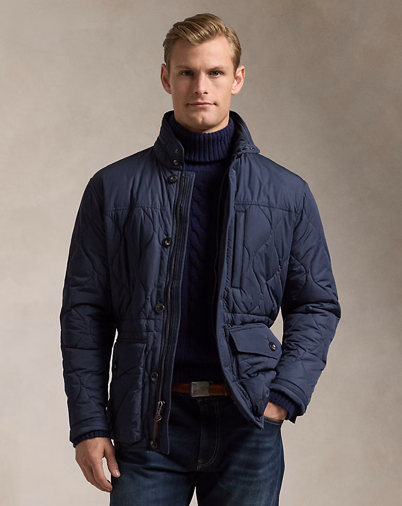 The Eastham Quilted Utility Jacket