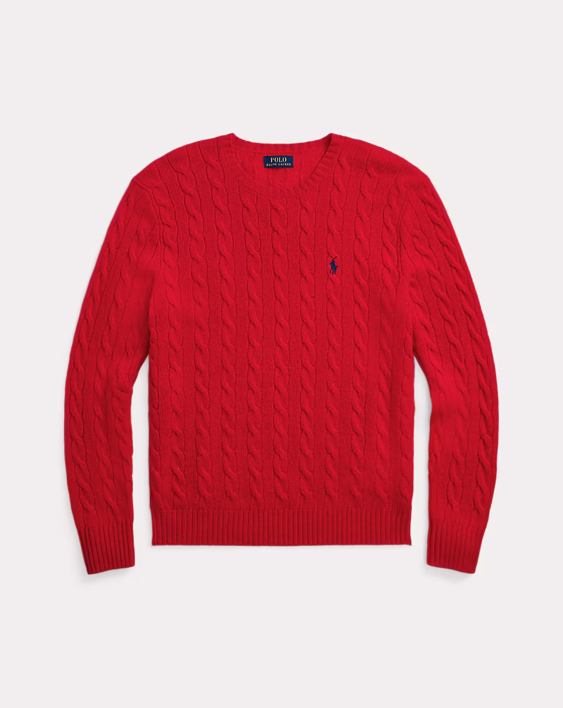 Cable-Knit Wool-Cashmere Sweater