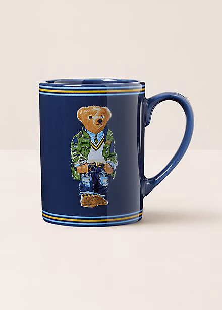 Heritage Polo Bear Ceramic Mug