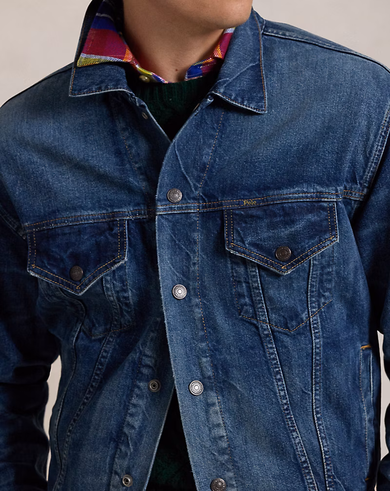 Relaxed Denim Trucker Jacket