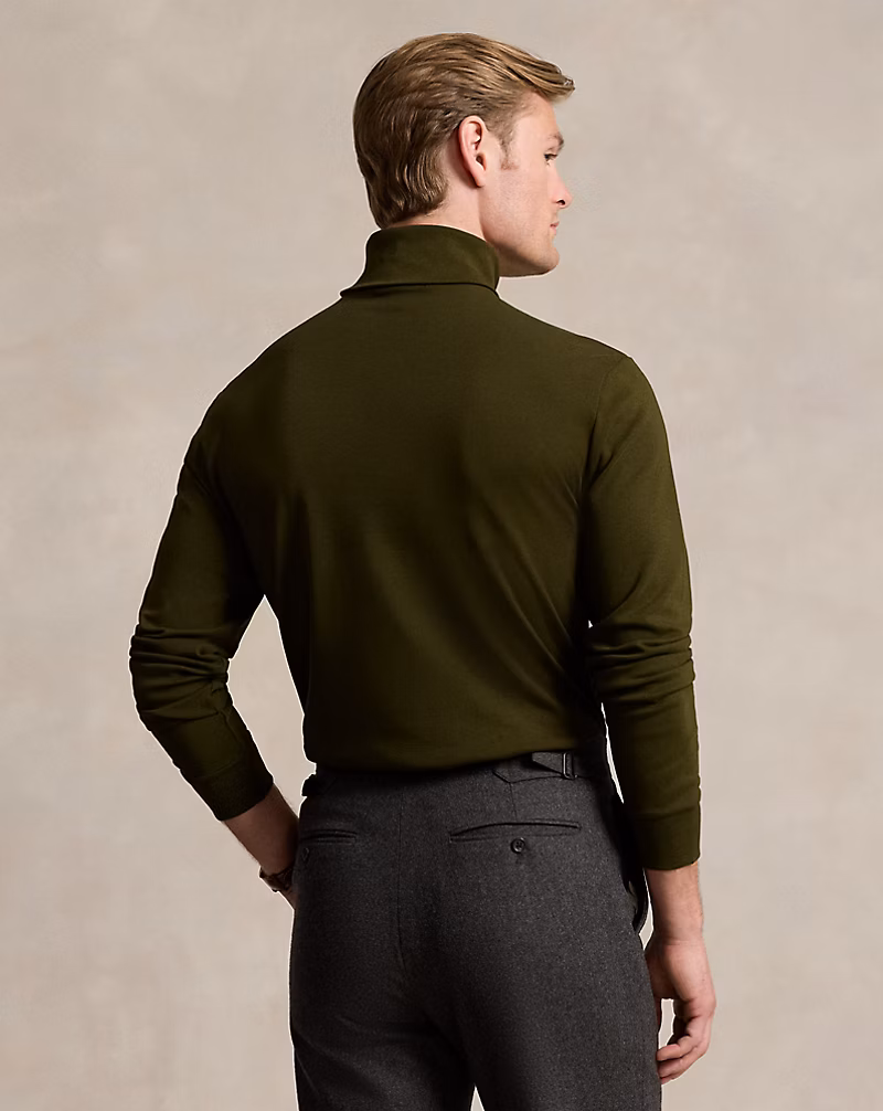 Soft Cotton Turtleneck