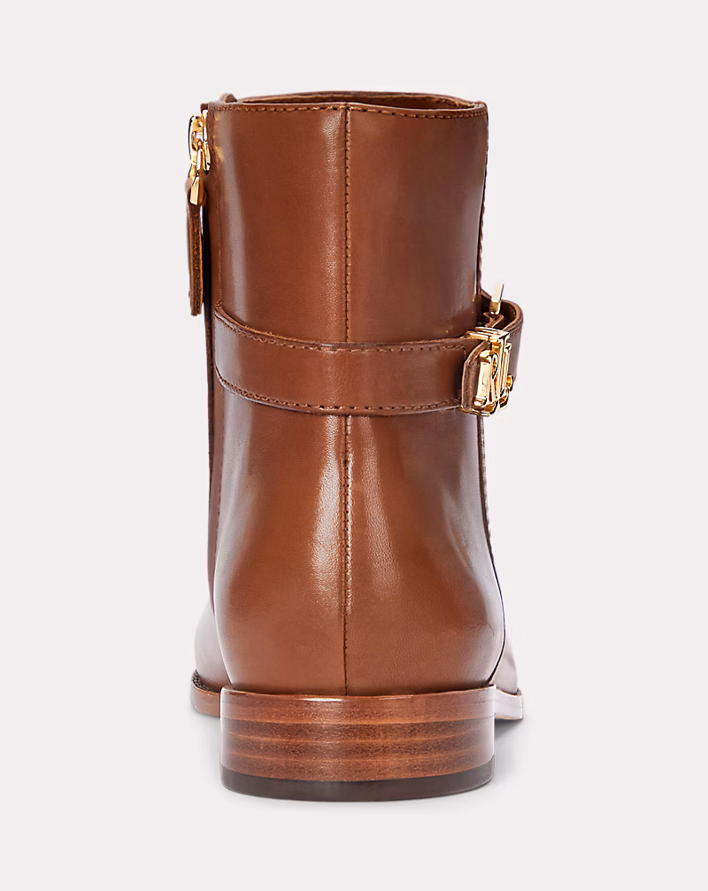 Brooke Burnished Leather Bootie
