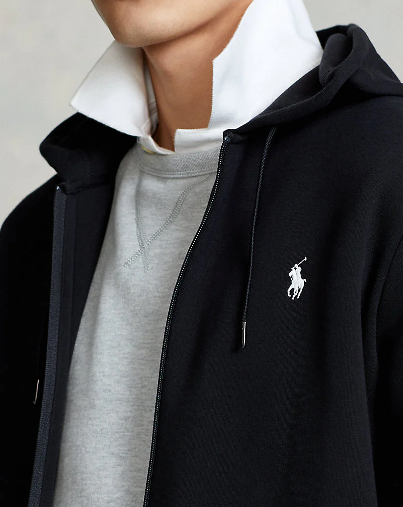 Double-Knit Full-Zip Hoodie