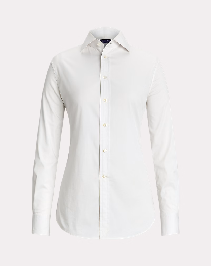 Charmain Slim Fit Stretch Poplin Shirt