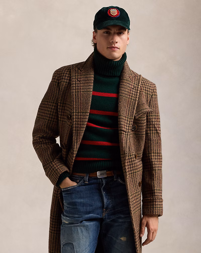 The Glen Plaid Polo Coat