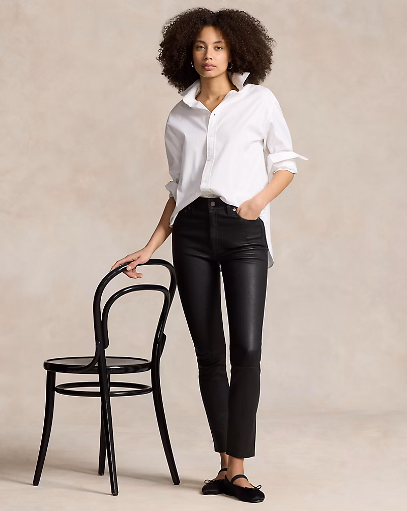 Lambskin 5-Pocket Super-Slim Pant