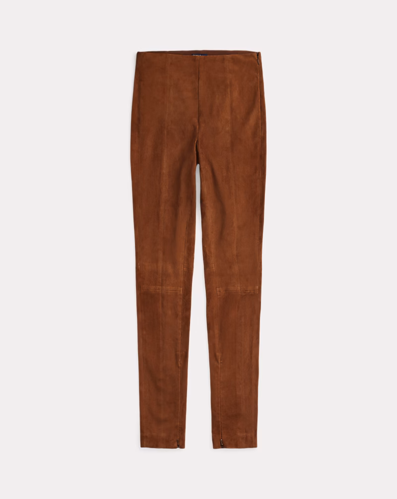 Lambskin Suede Pant