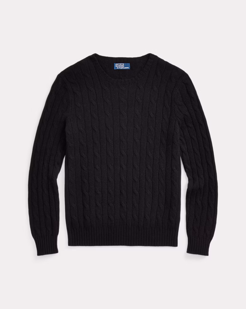 The Iconic Cable-Knit Cashmere Sweater