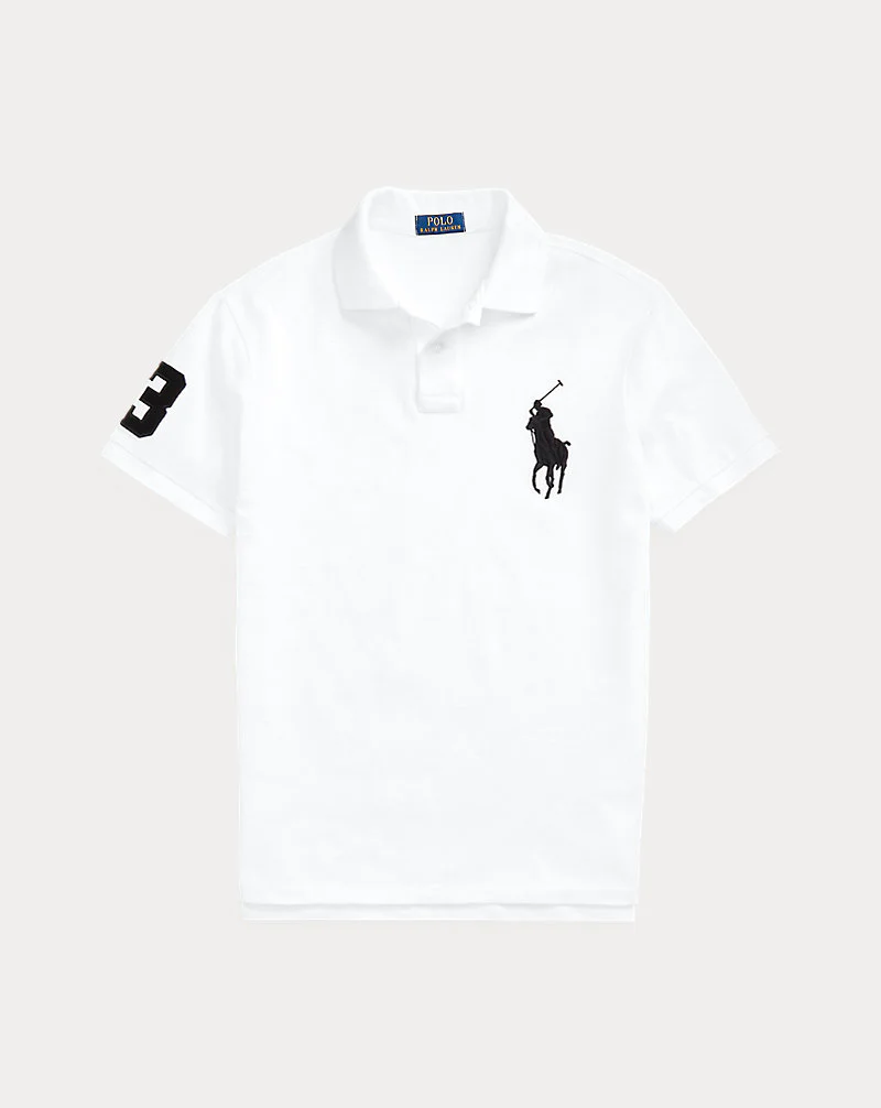Custom Slim Fit Mesh Polo