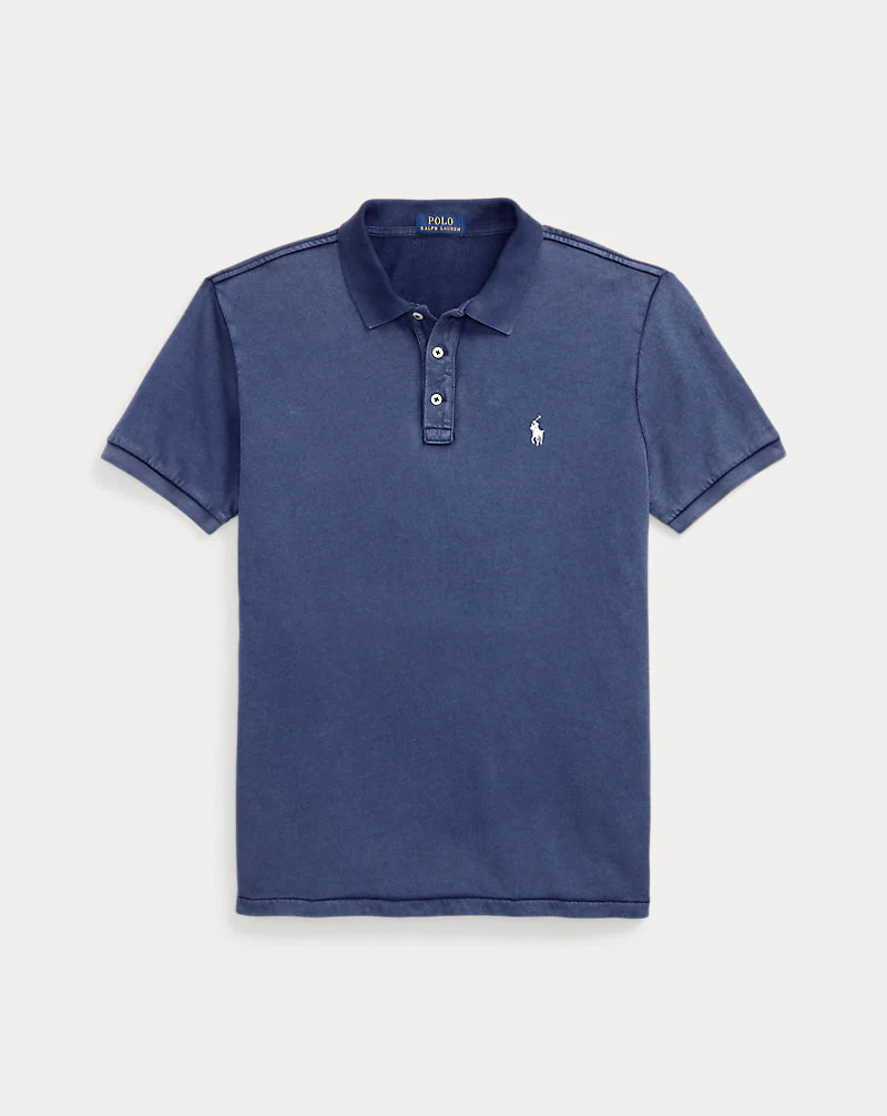 Custom Slim Fit Spa Terry Polo Shirt