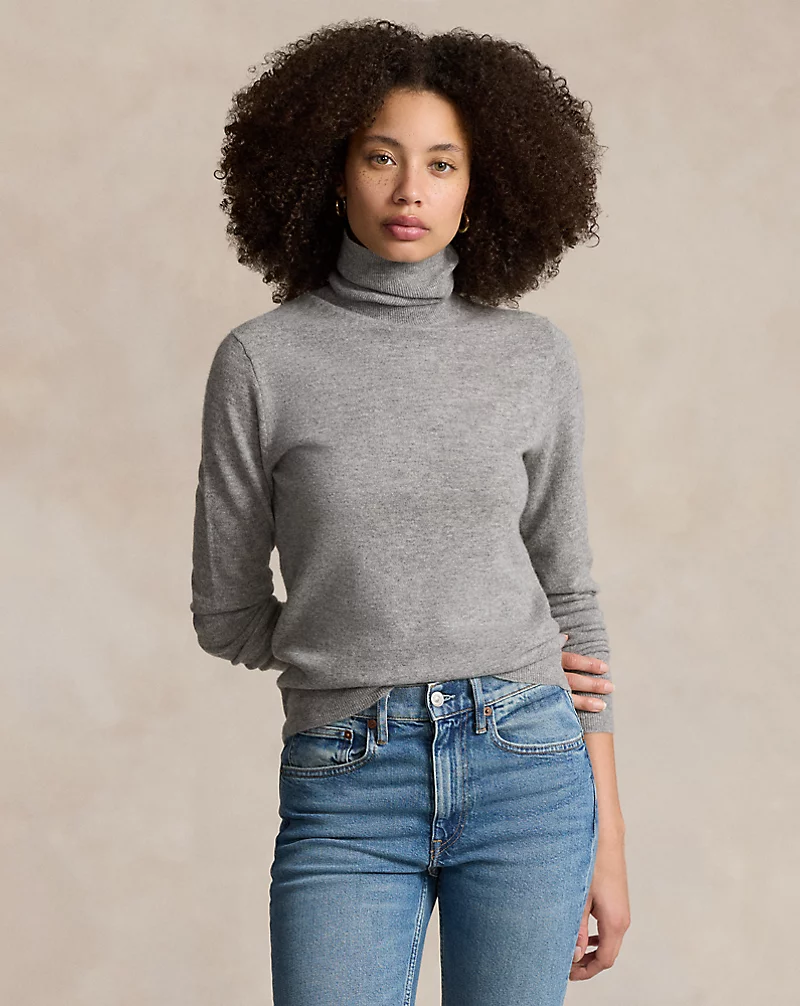 Slim Fit Cashmere Turtleneck