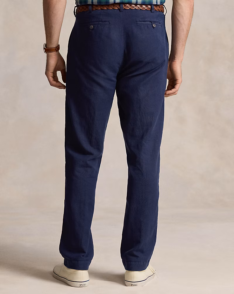 Ralph Lauren  Classic Fit Linen-Cotton Pant