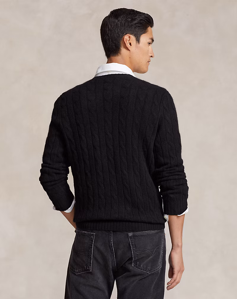 The Iconic Cable-Knit Cashmere Sweater
