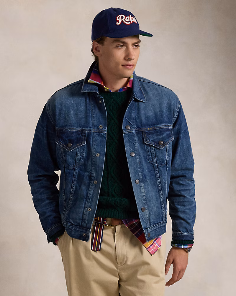 Relaxed Denim Trucker Jacket
