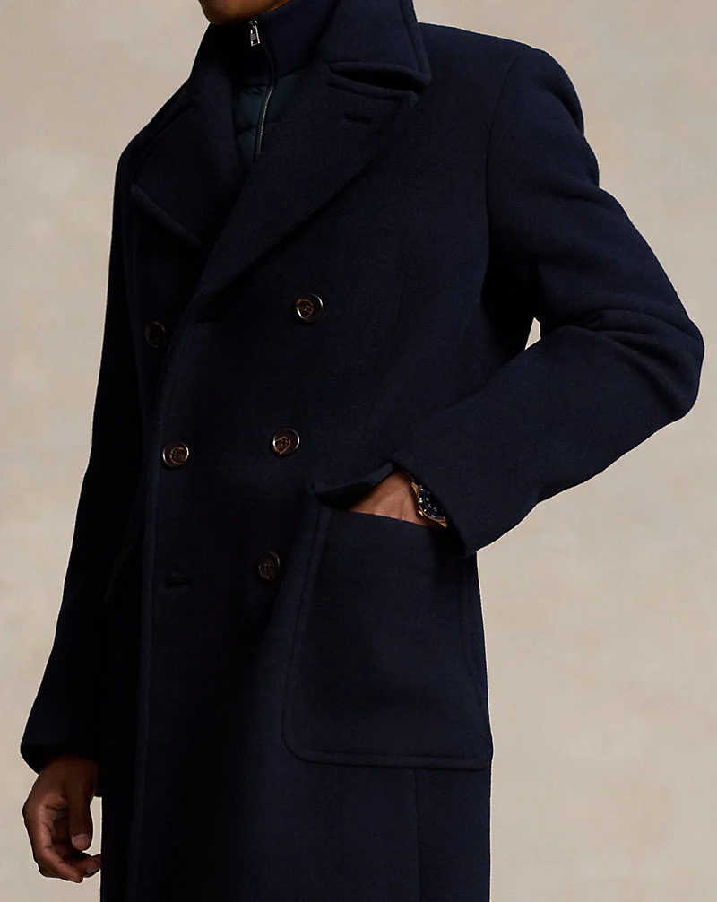 Polo Soft Tailored Wool-Blend Topcoat