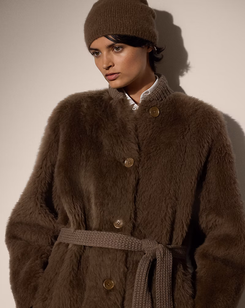 Caelan Merino Shearling Coat