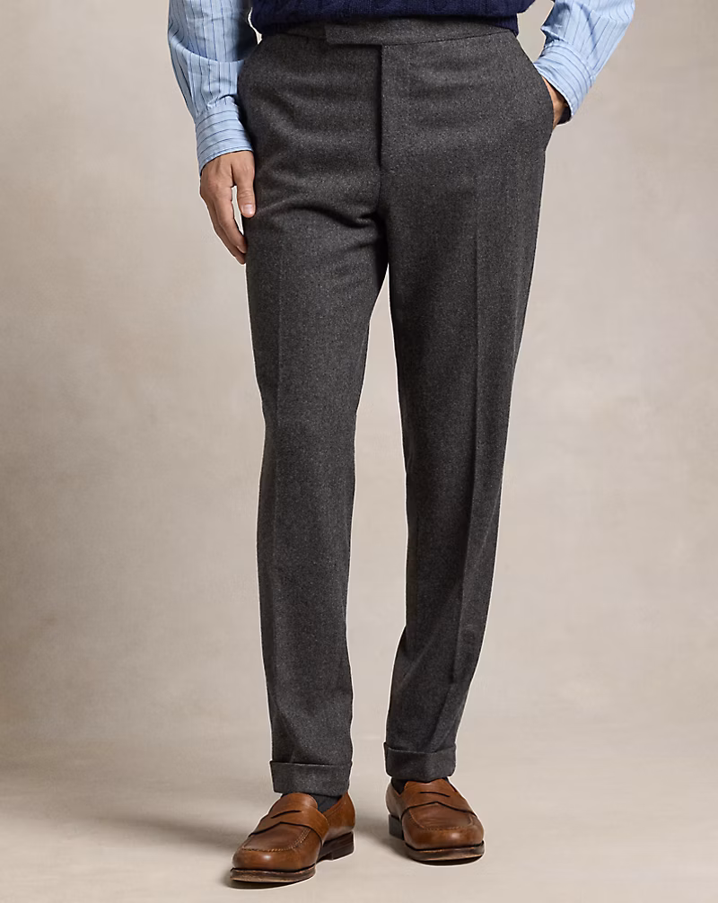 Wool Flannel Trouser