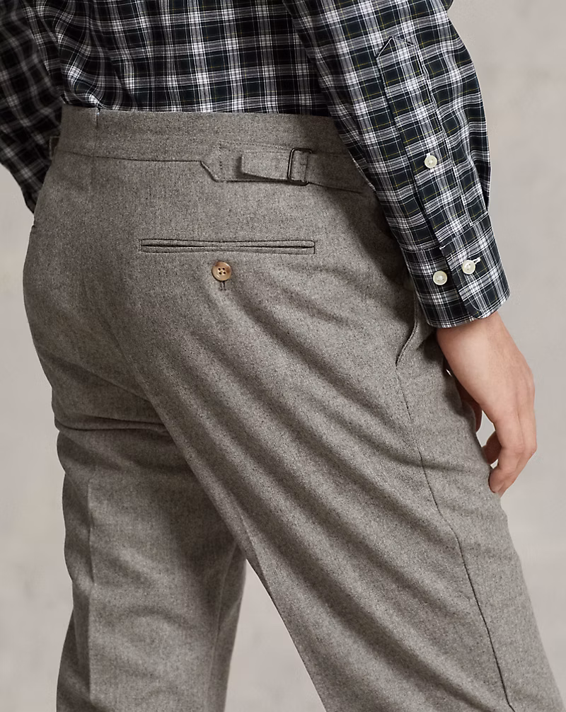 Wool Flannel Trouser