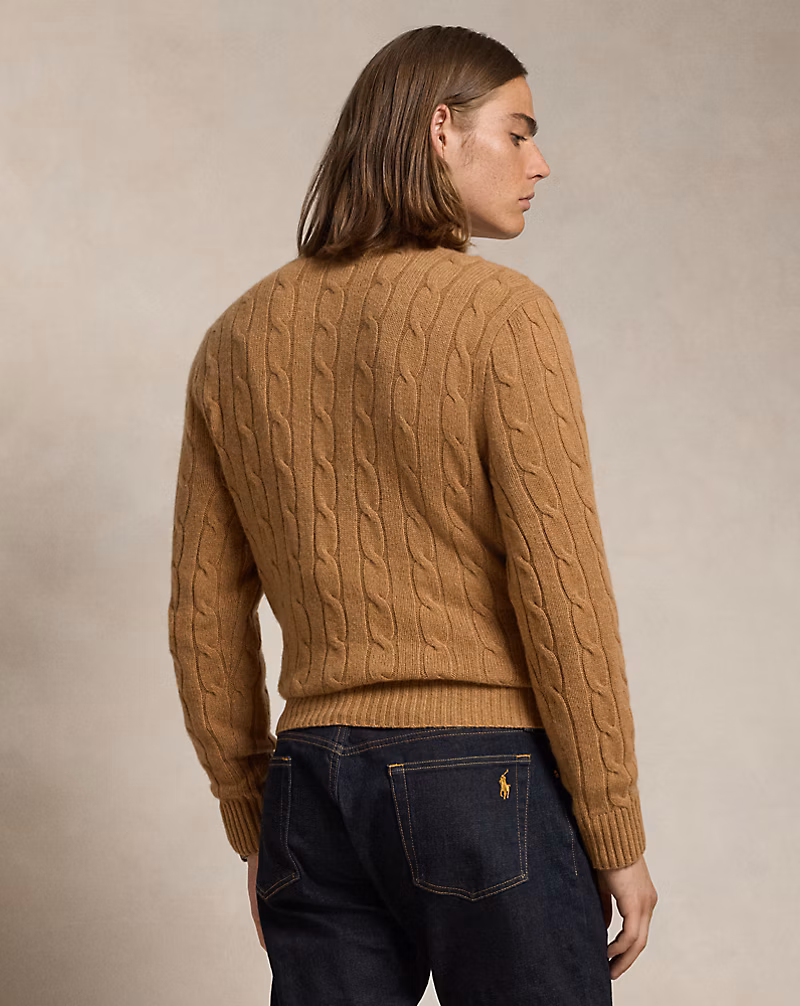 The Iconic Cable-Knit Cashmere Sweater