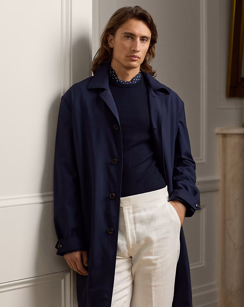 Performance Stretch Wool Car Coat