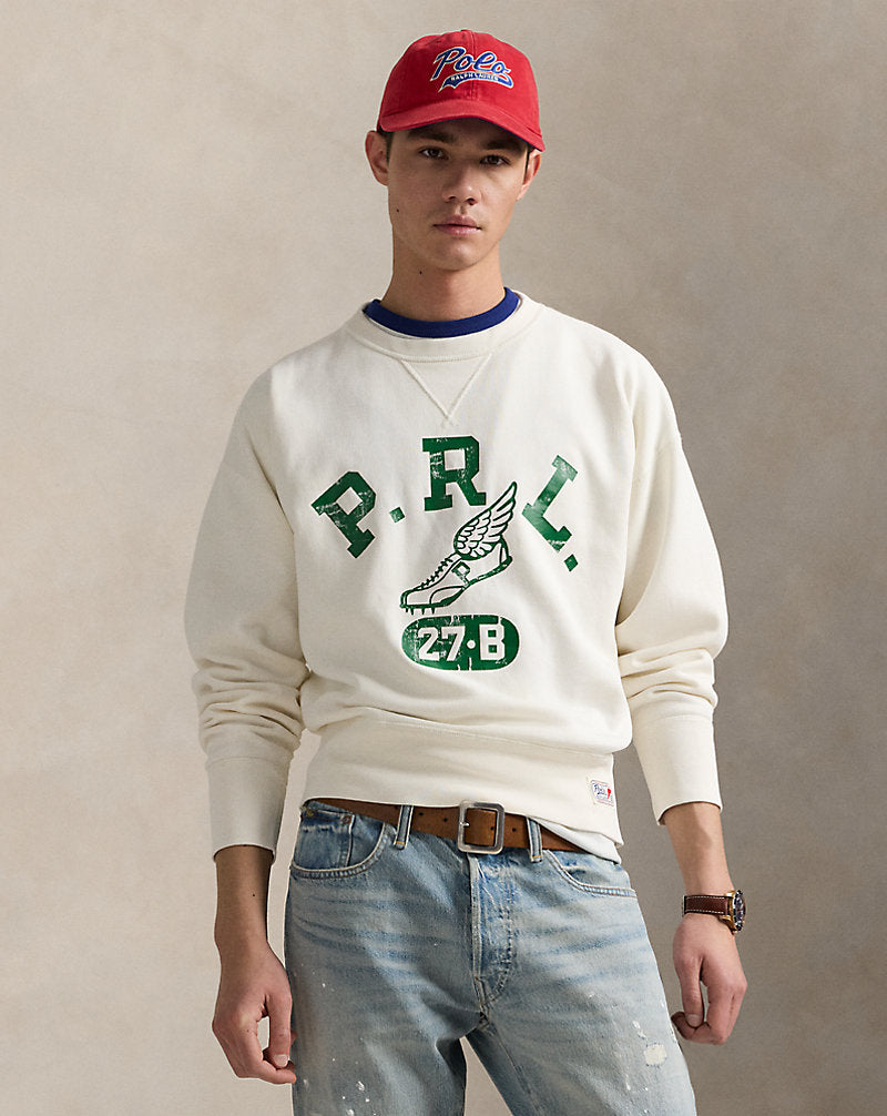 Vintage Fit Logo Fleece Sweatshirt