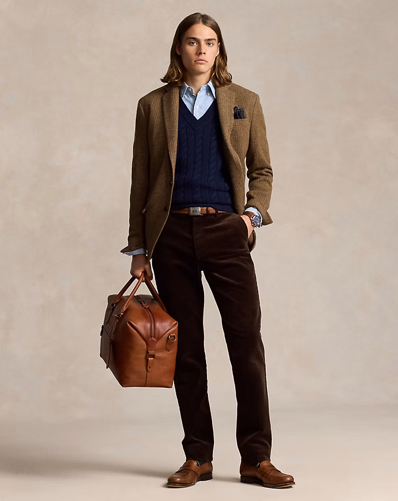 Ralph Lauren  Stretch Slim Fit Corduroy Pant