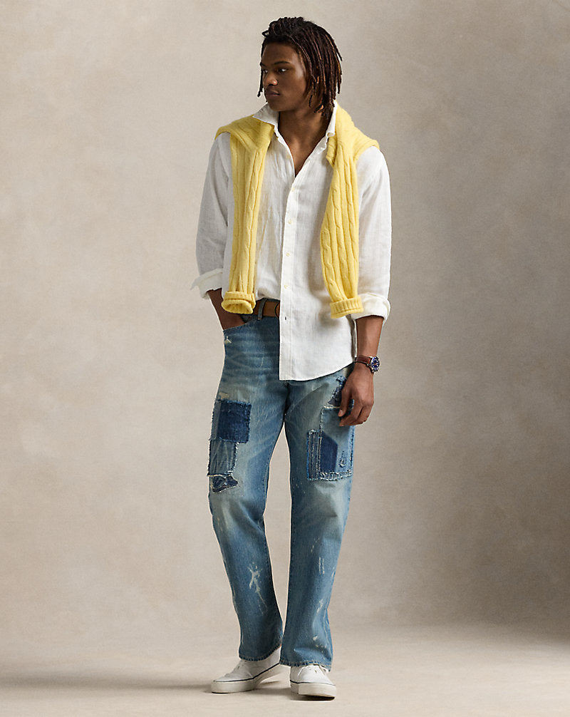 Slim Fit Linen Shirt