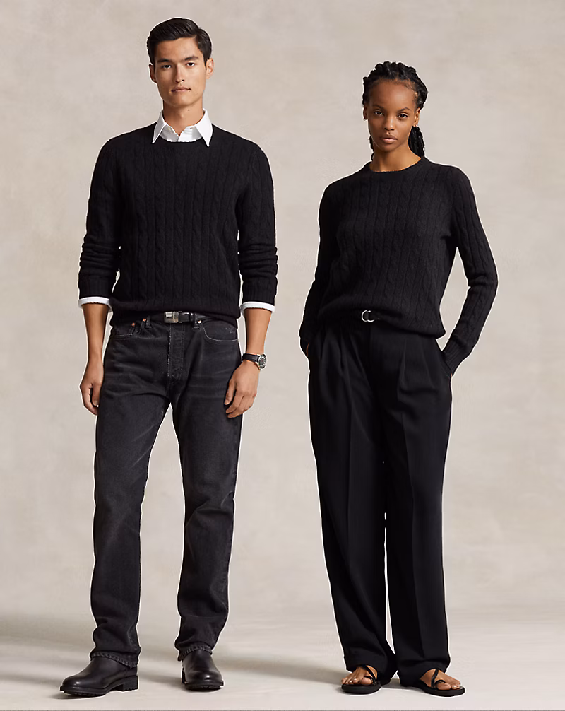 The Iconic Cable-Knit Cashmere Sweater