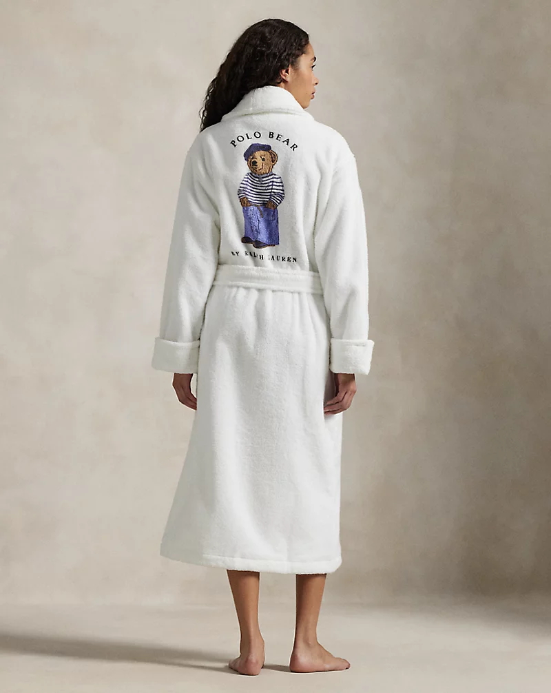Polo Bear Cotton Terry Robe