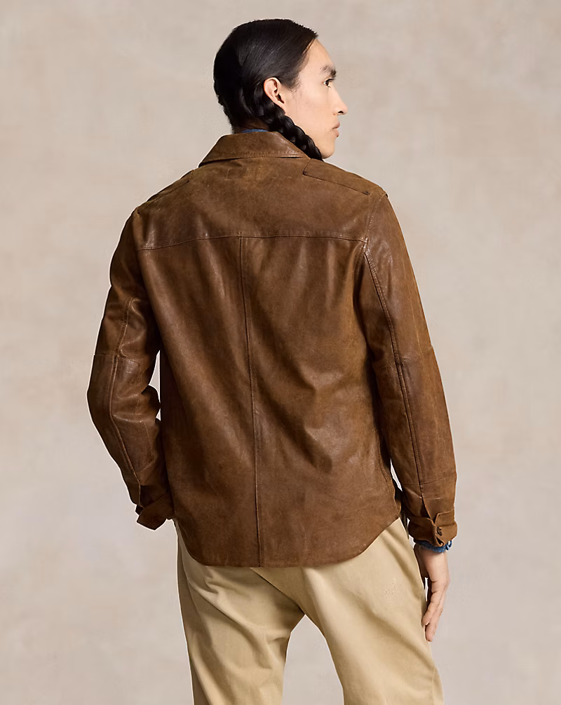 Suede Shirt Jacket