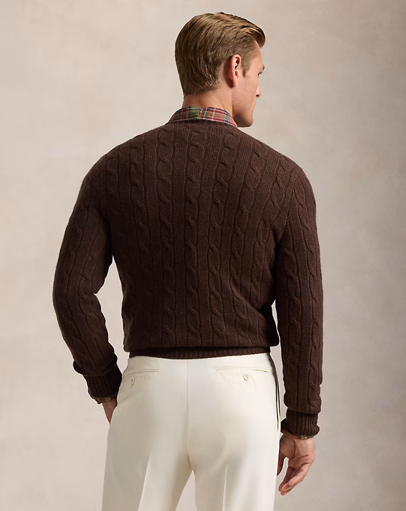 The Iconic Cable-Knit Cashmere Sweater
