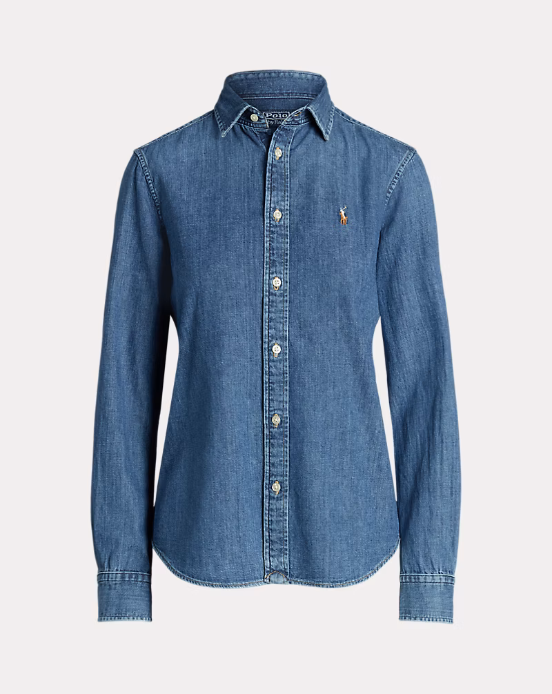 Slim Fit Denim Shirt