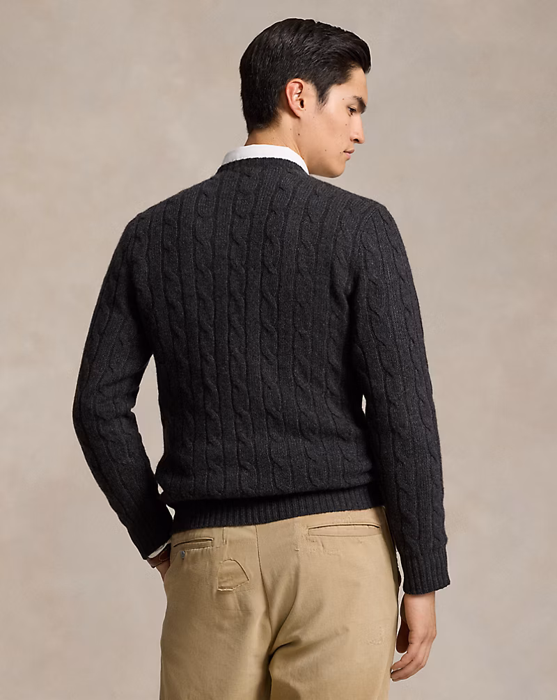 The Iconic Cable-Knit Cashmere Sweater