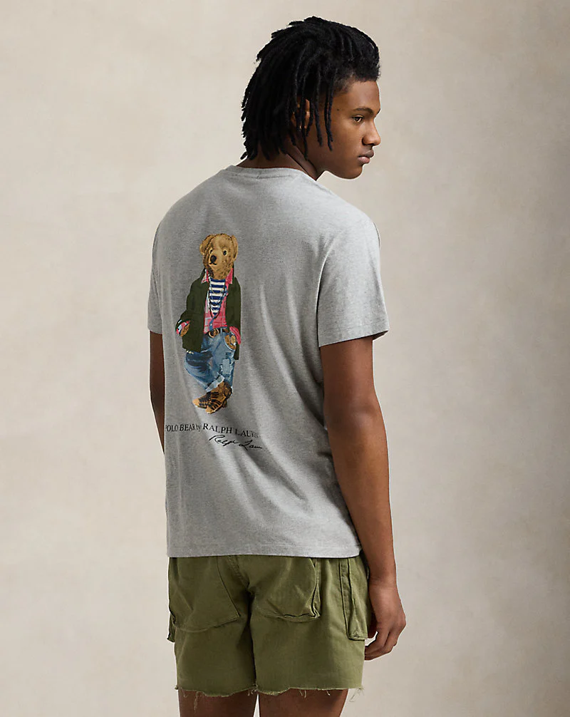 Custom Slim Fit Polo Bear Jersey T-Shirt