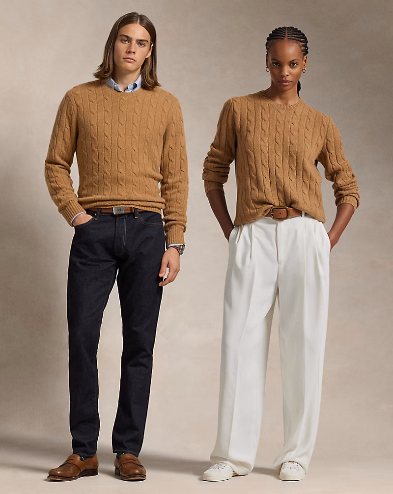 The Iconic Cable-Knit Cashmere Sweater