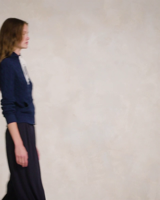 Cable-Knit Cotton Full-Zip Hoodie